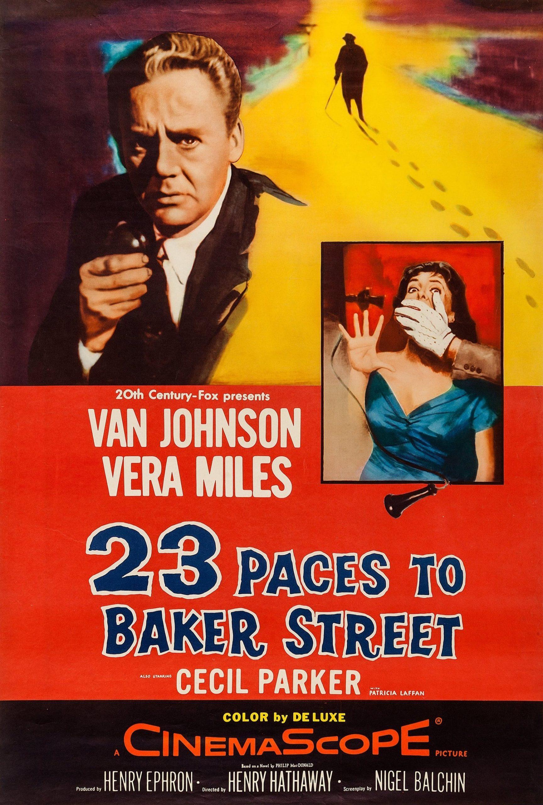 23 Paces to Baker Street (1956) Cover