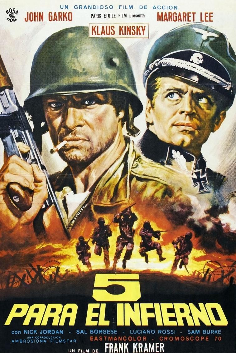 5 per l’inferno (1969) Cover