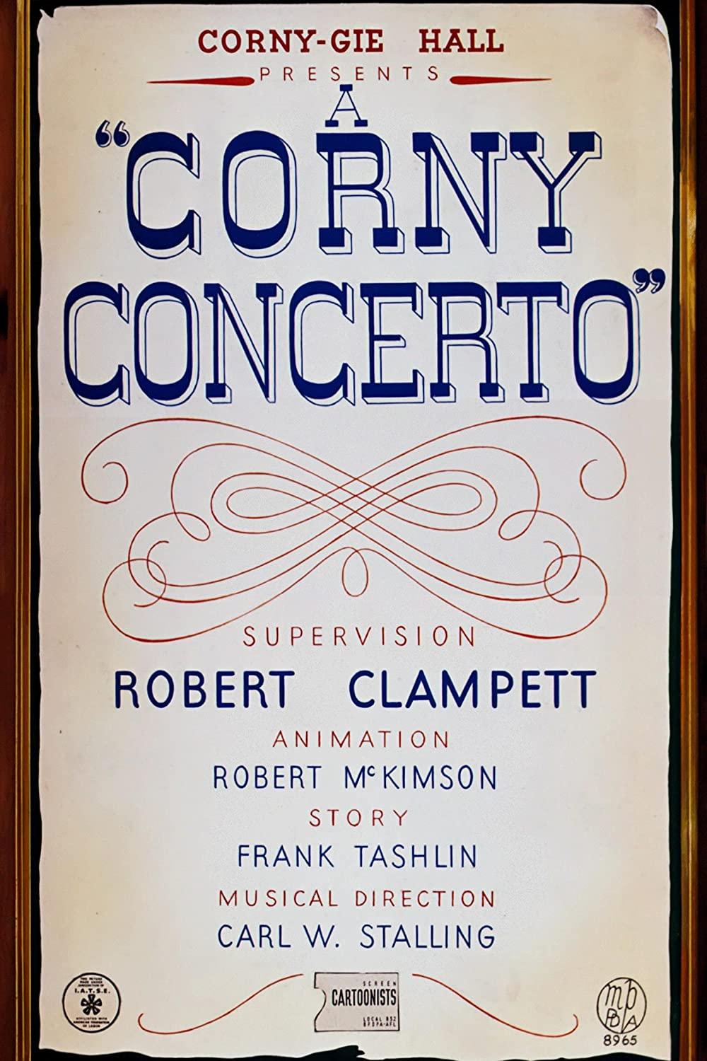 A Corny Concerto (1943) Cover