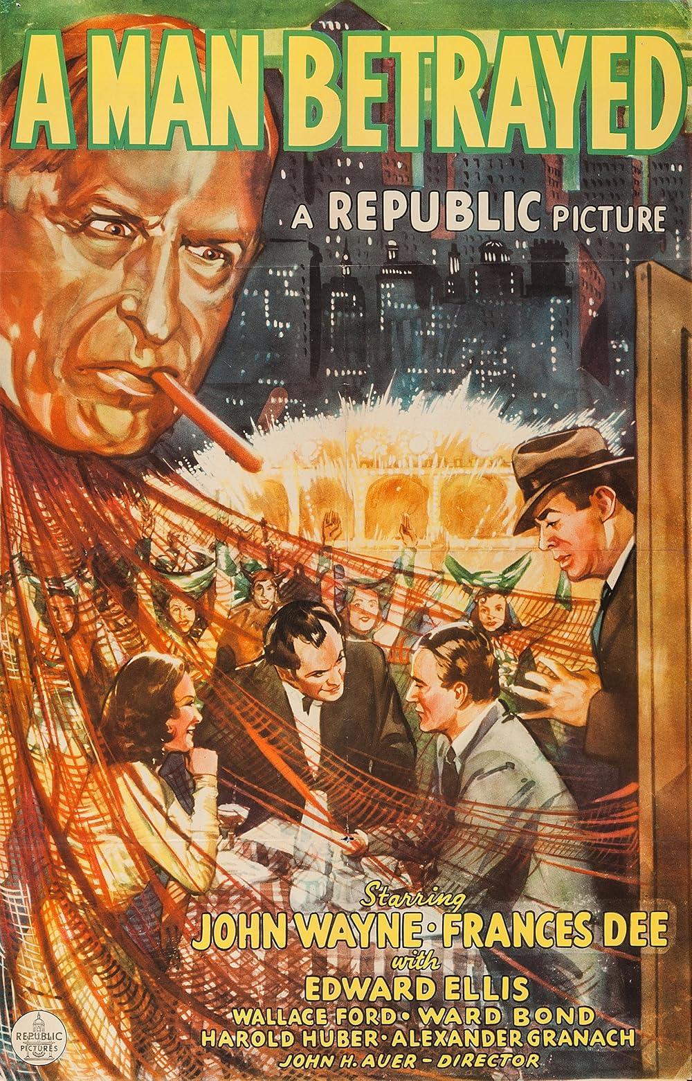 A Man Betrayed (1941) Cover