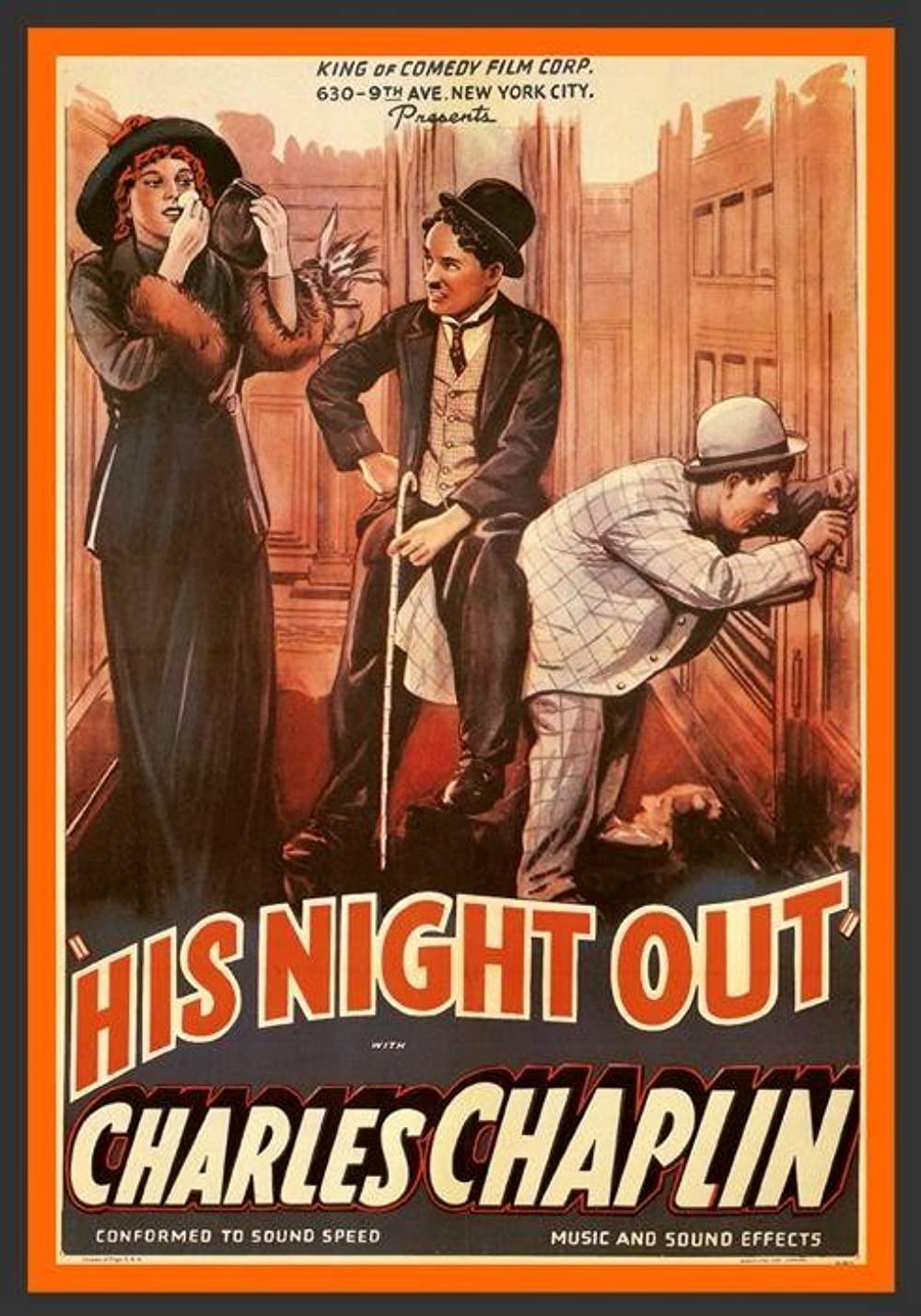 A Night Out (1915) Cover