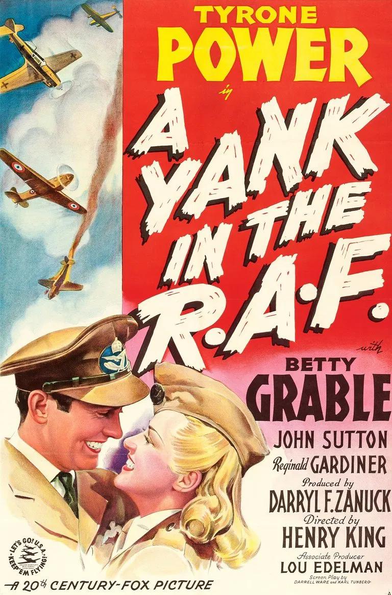A Yank in the R.A.F. (1941) Cover