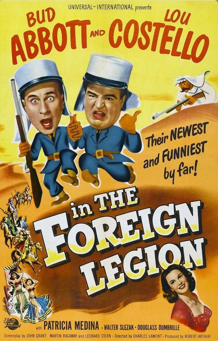 Abbott and Costello in the Foreign Legion (1950) Cover
