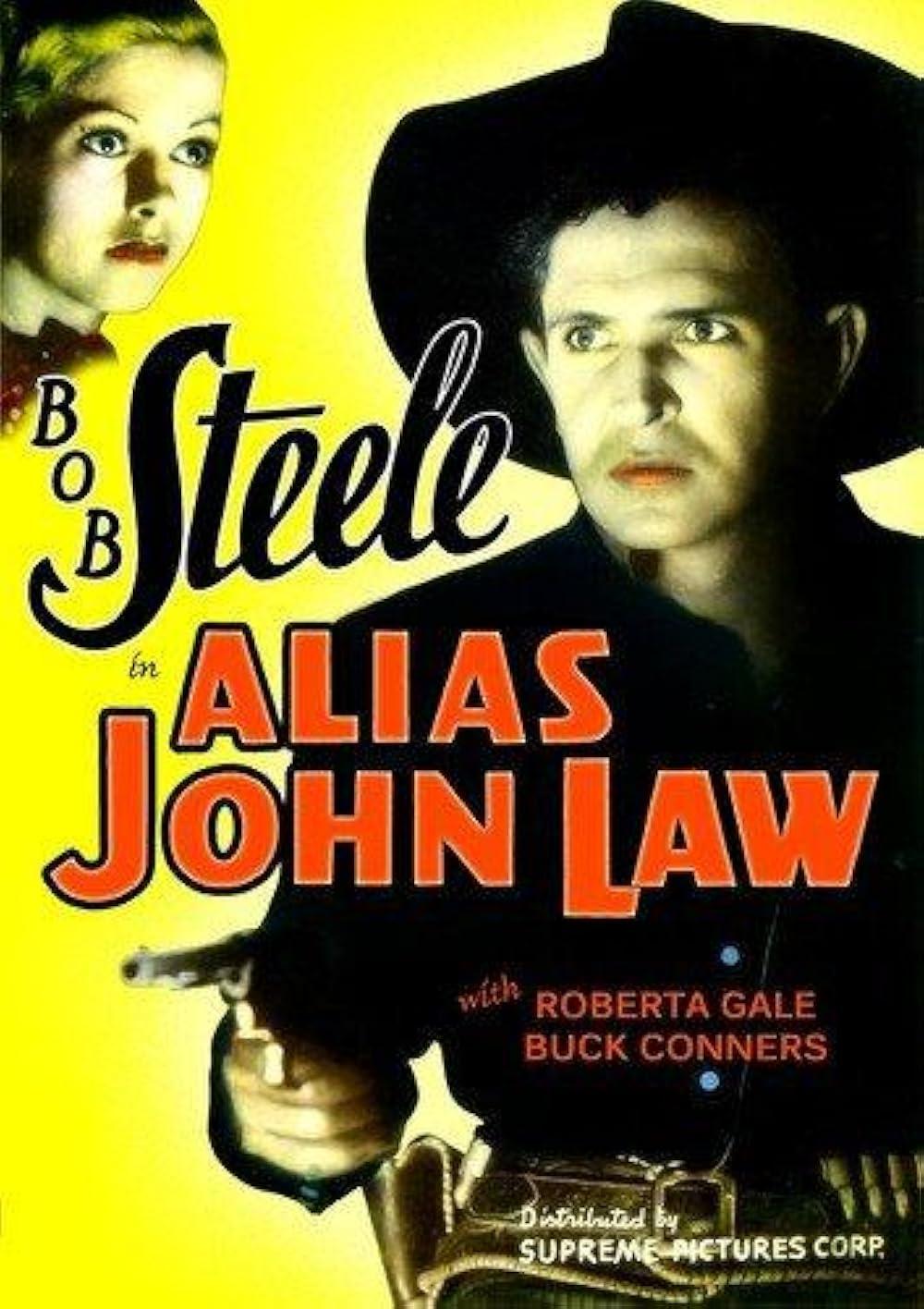 Alias John Law (1935) Cover