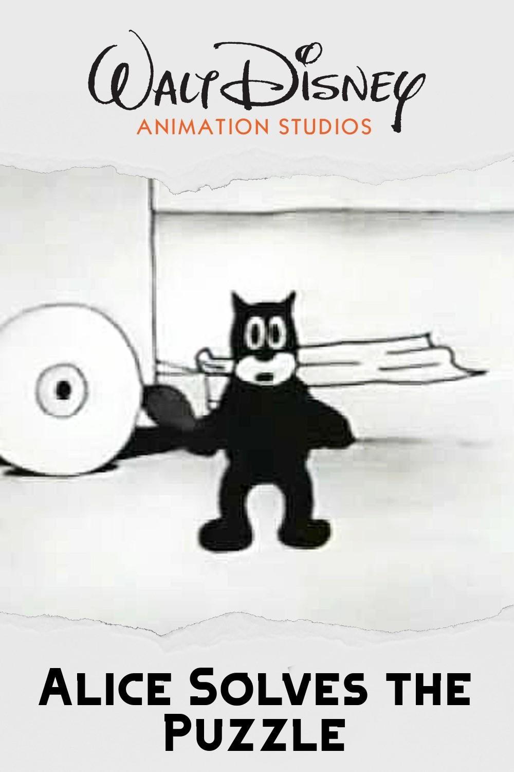 Alice Solves the Puzzle (1925) Cover