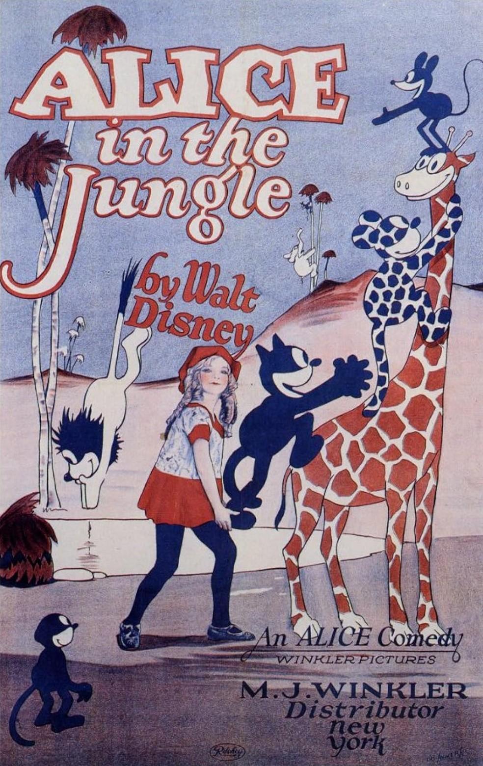 Alice in the Jungle (1925) Cover