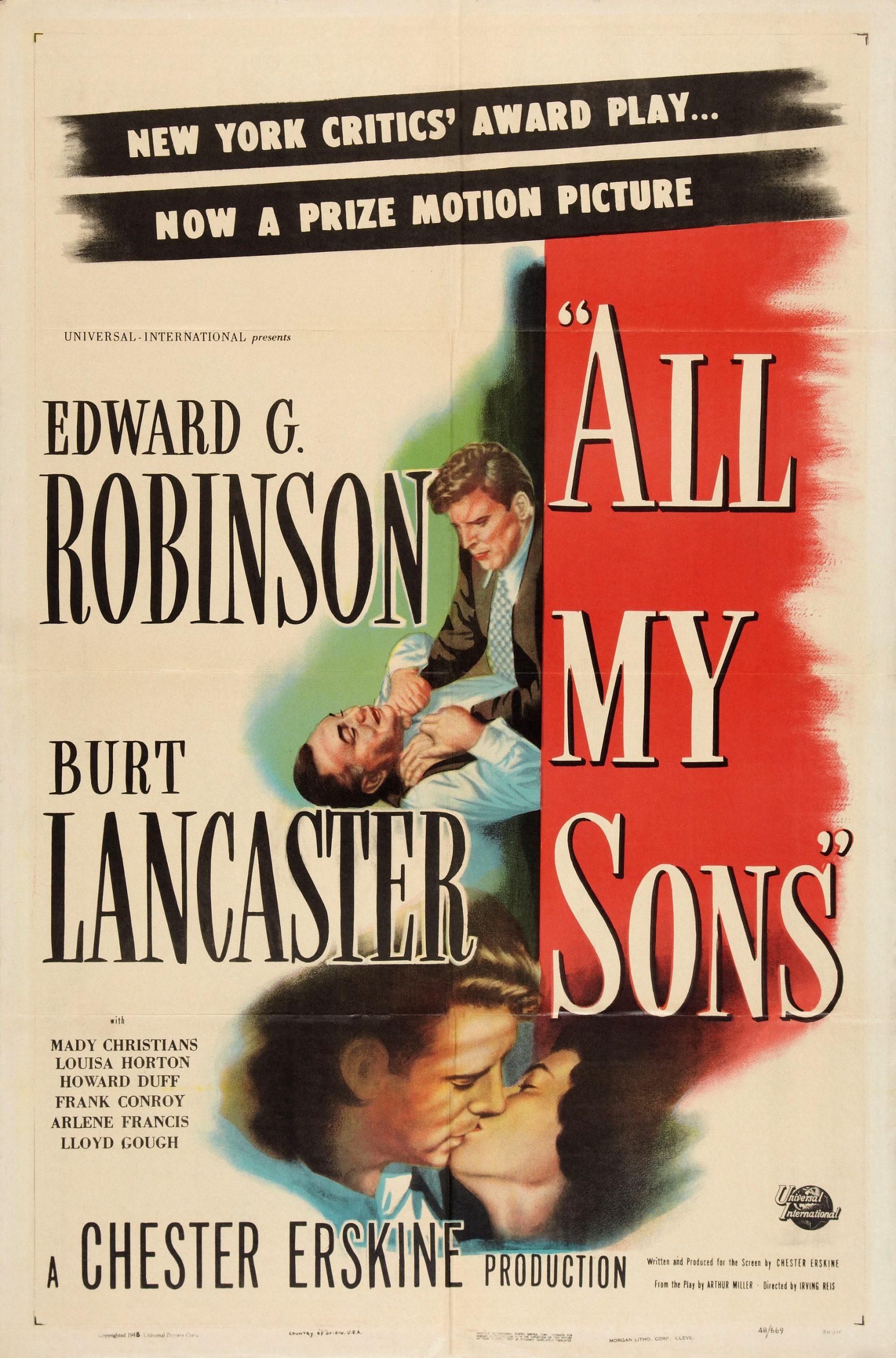 All My Sons (1948) Cover