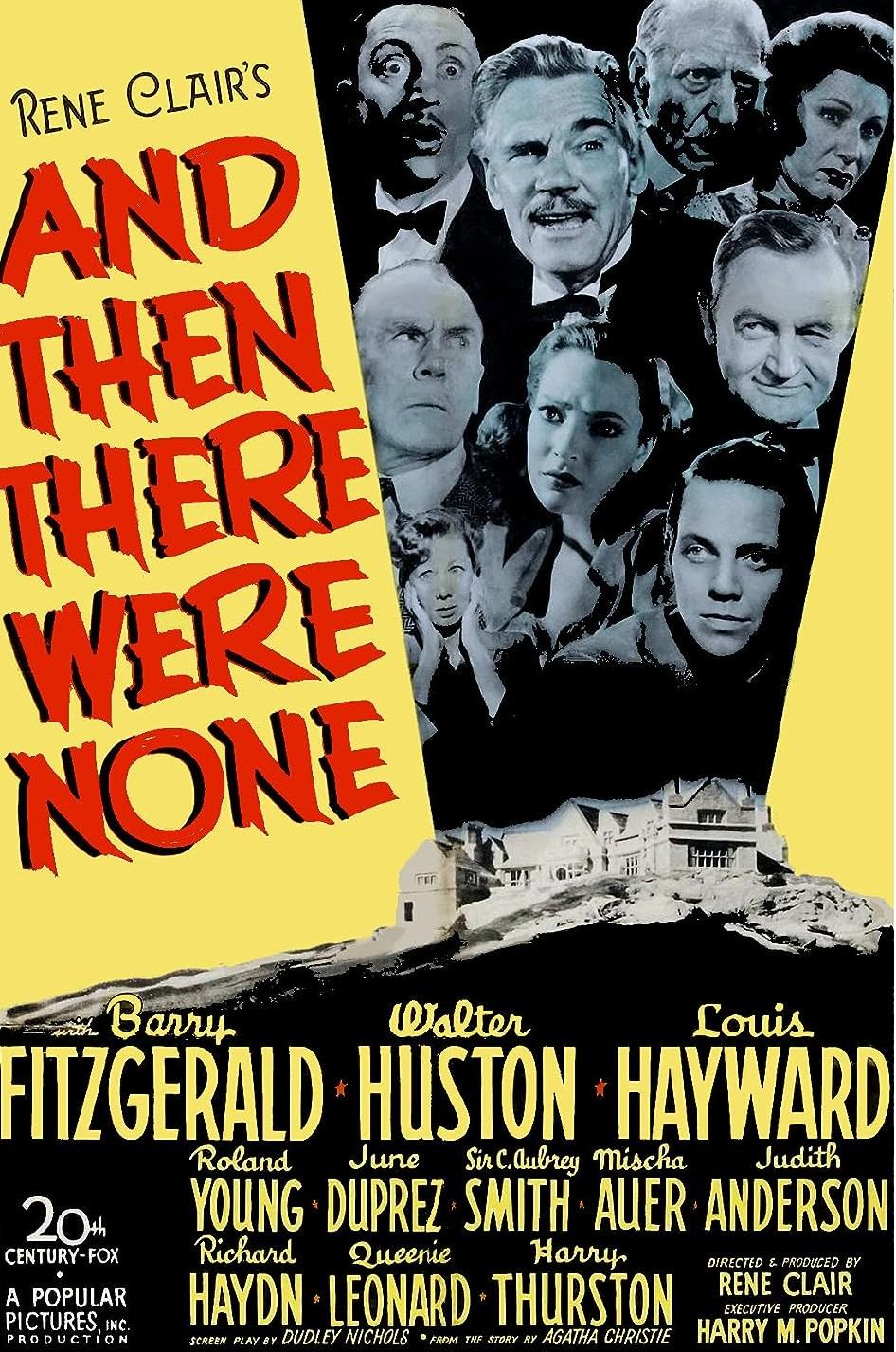 And Then There Were None (1945) Cover