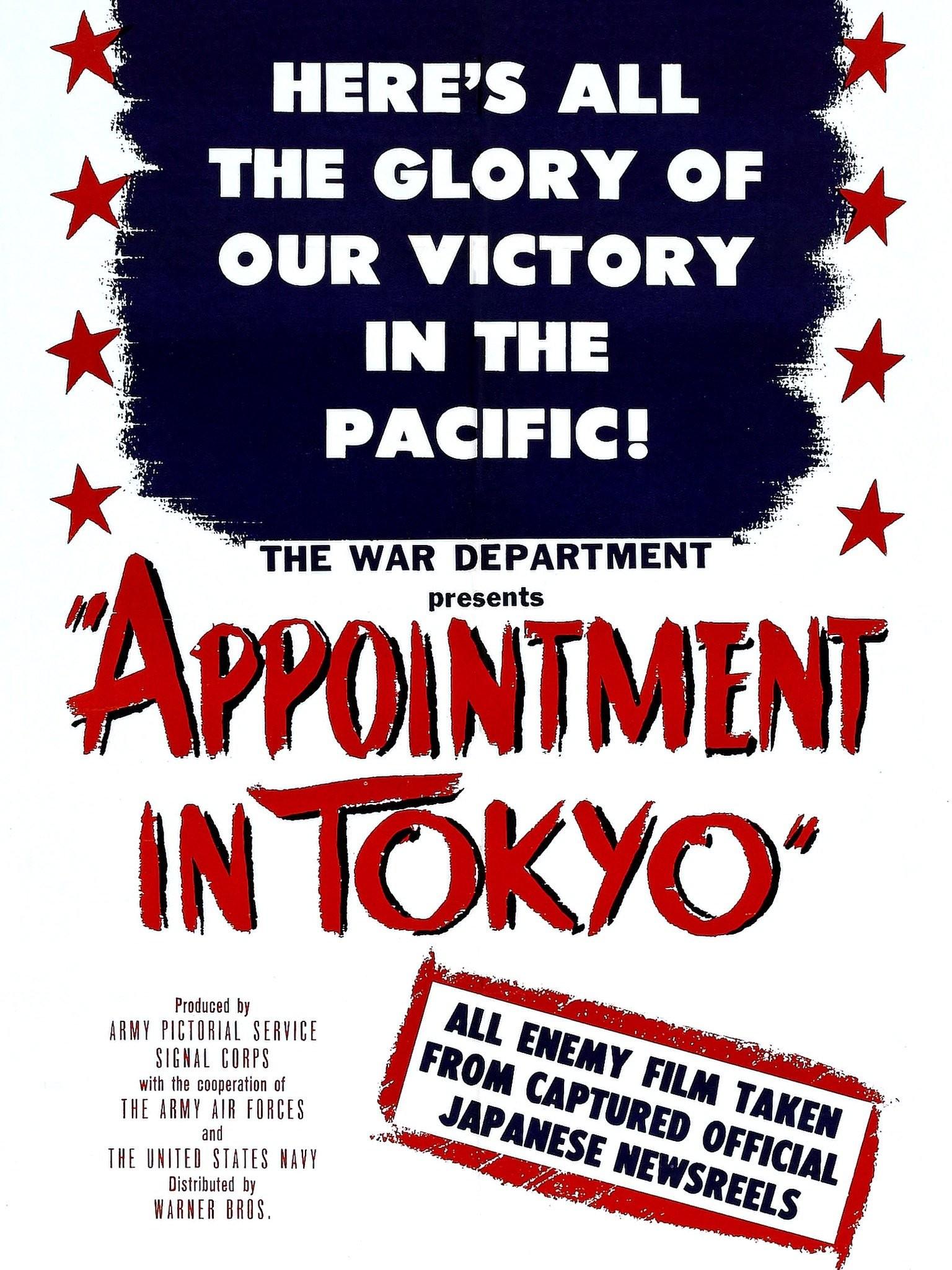 Appointment in Tokyo (1945) Cover
