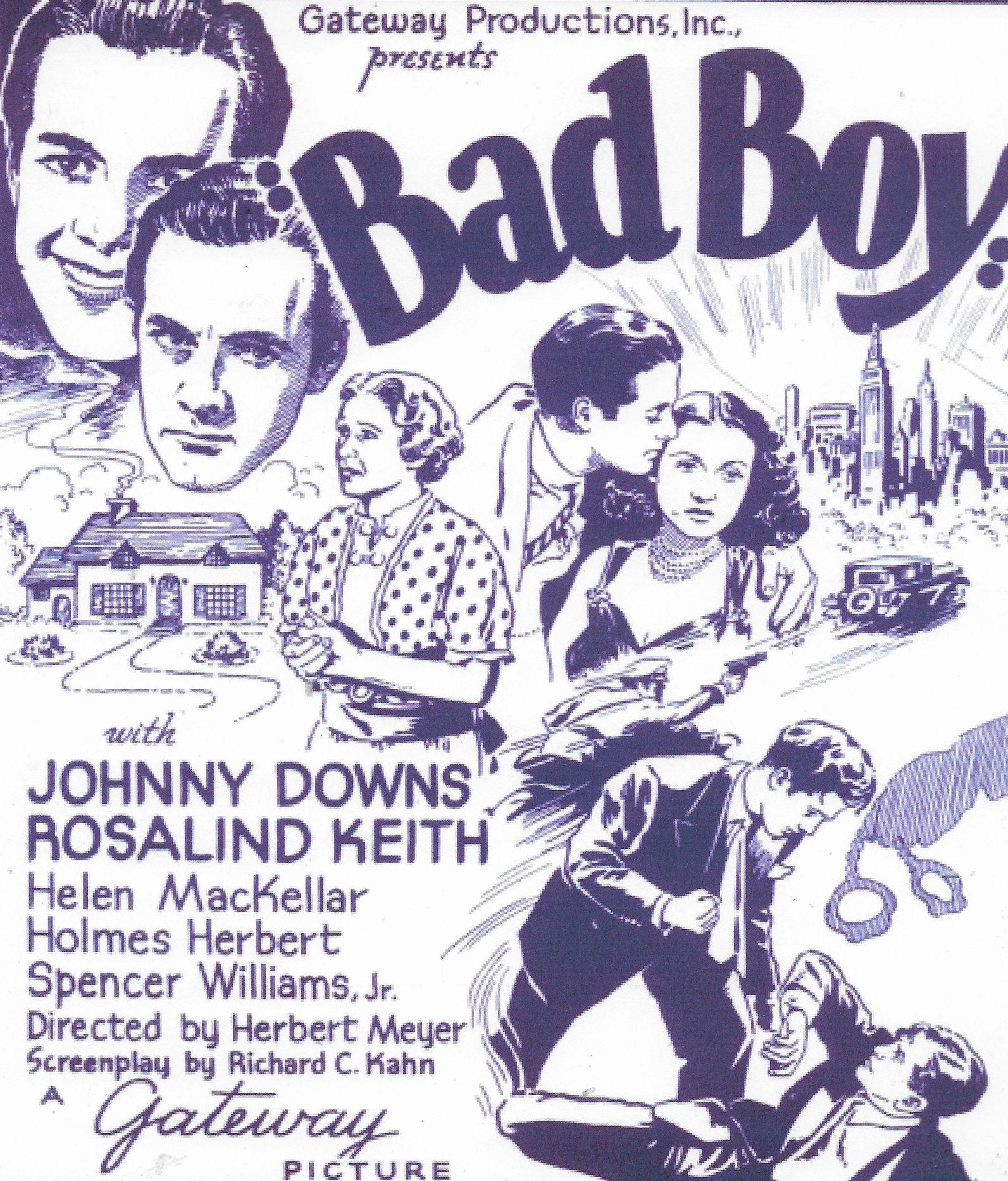 Bad Boy (1939) Cover