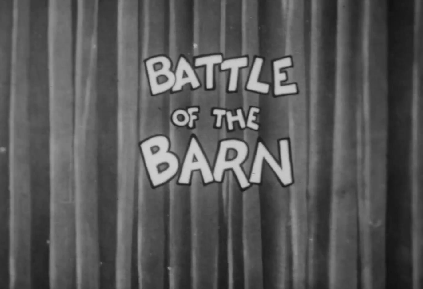 Battle of the Barn (1932) Cover