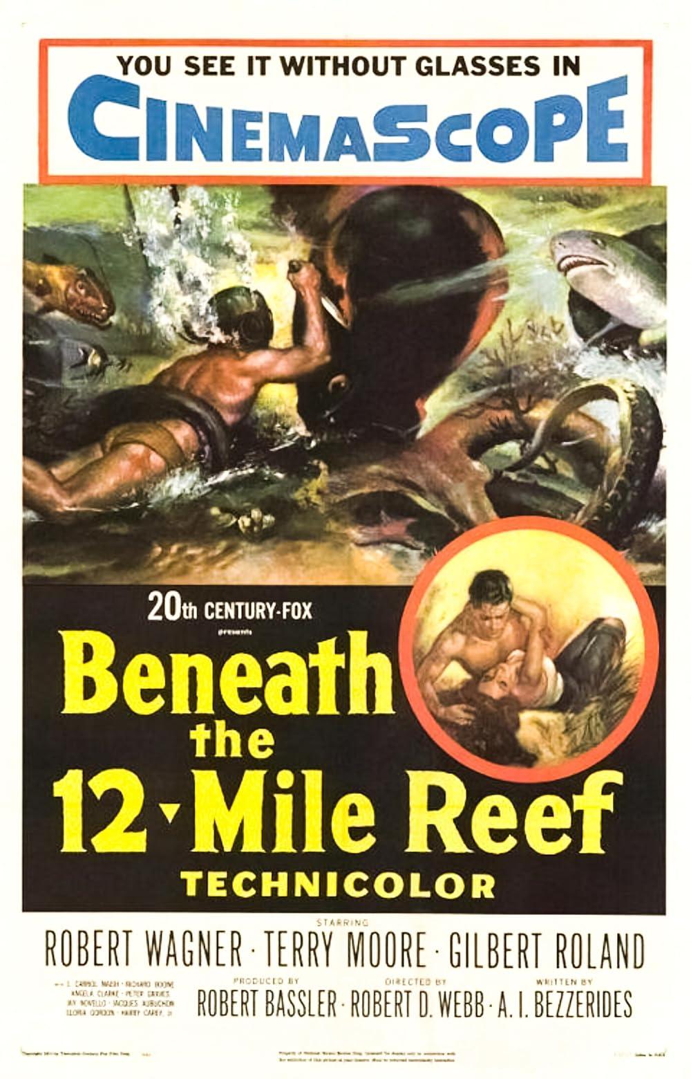 Beneath the 12-Mile Reef (1953) Cover