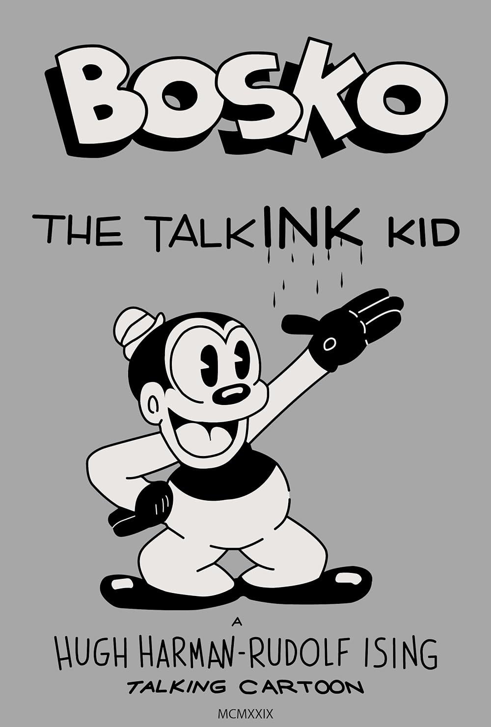 Bosko the Talk-Ink Kid (1929) Cover