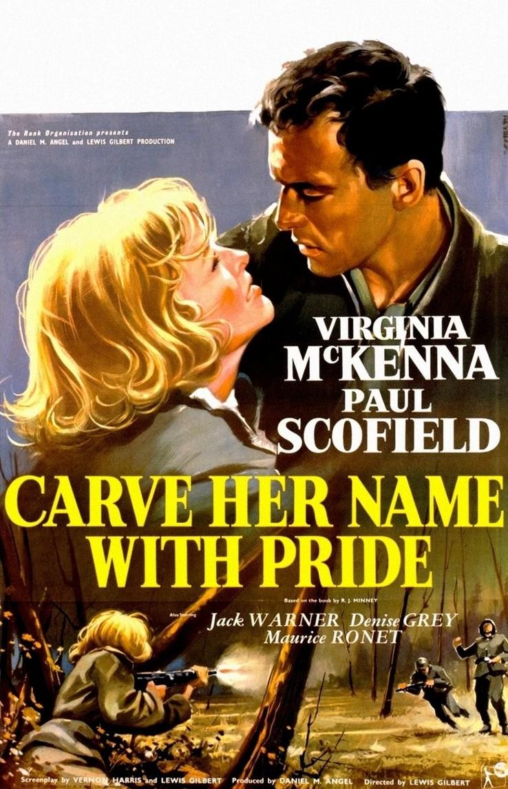 Carve Her Name with Pride (1958) Cover