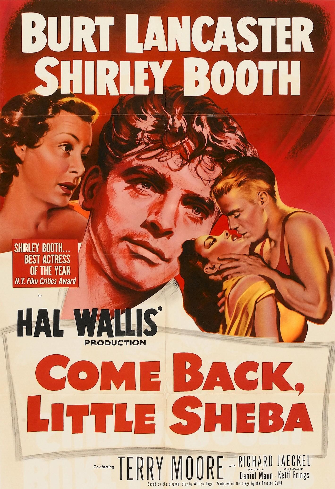Come Back, Little Sheba (1952) Cover