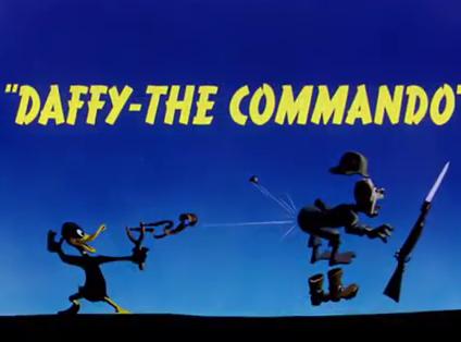 Daffy – The Commando (1943) Cover