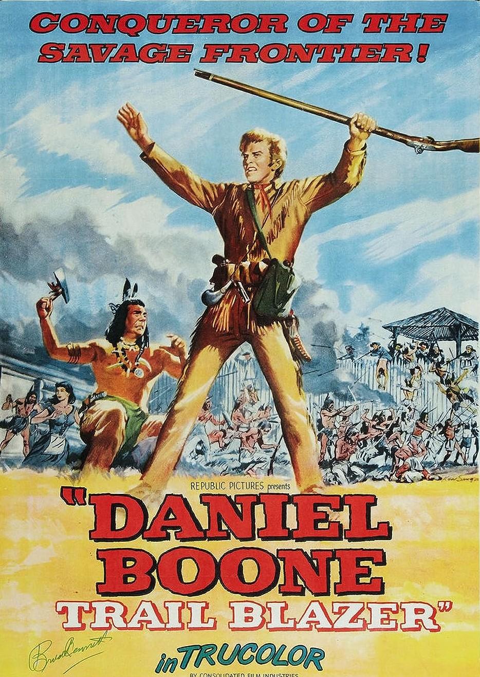 Daniel Boone, Trail Blazer (1956) Cover