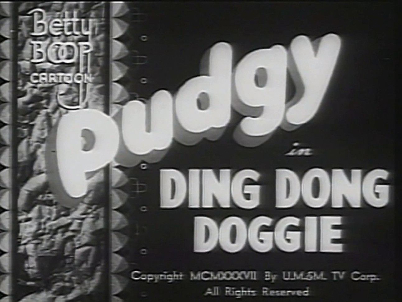 Ding Dong Doggie (1937) Cover