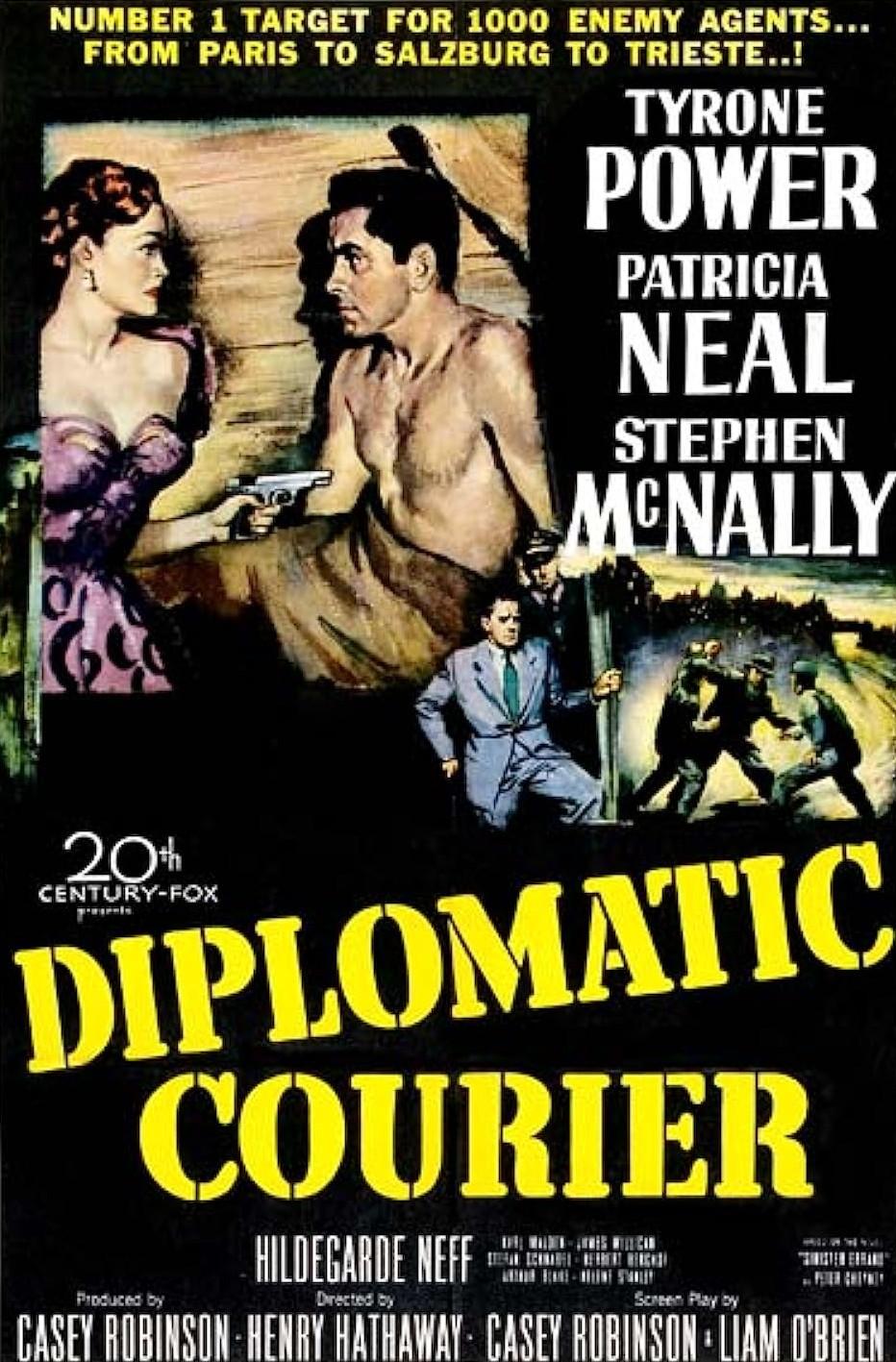 Diplomatic Courier (1952) Cover