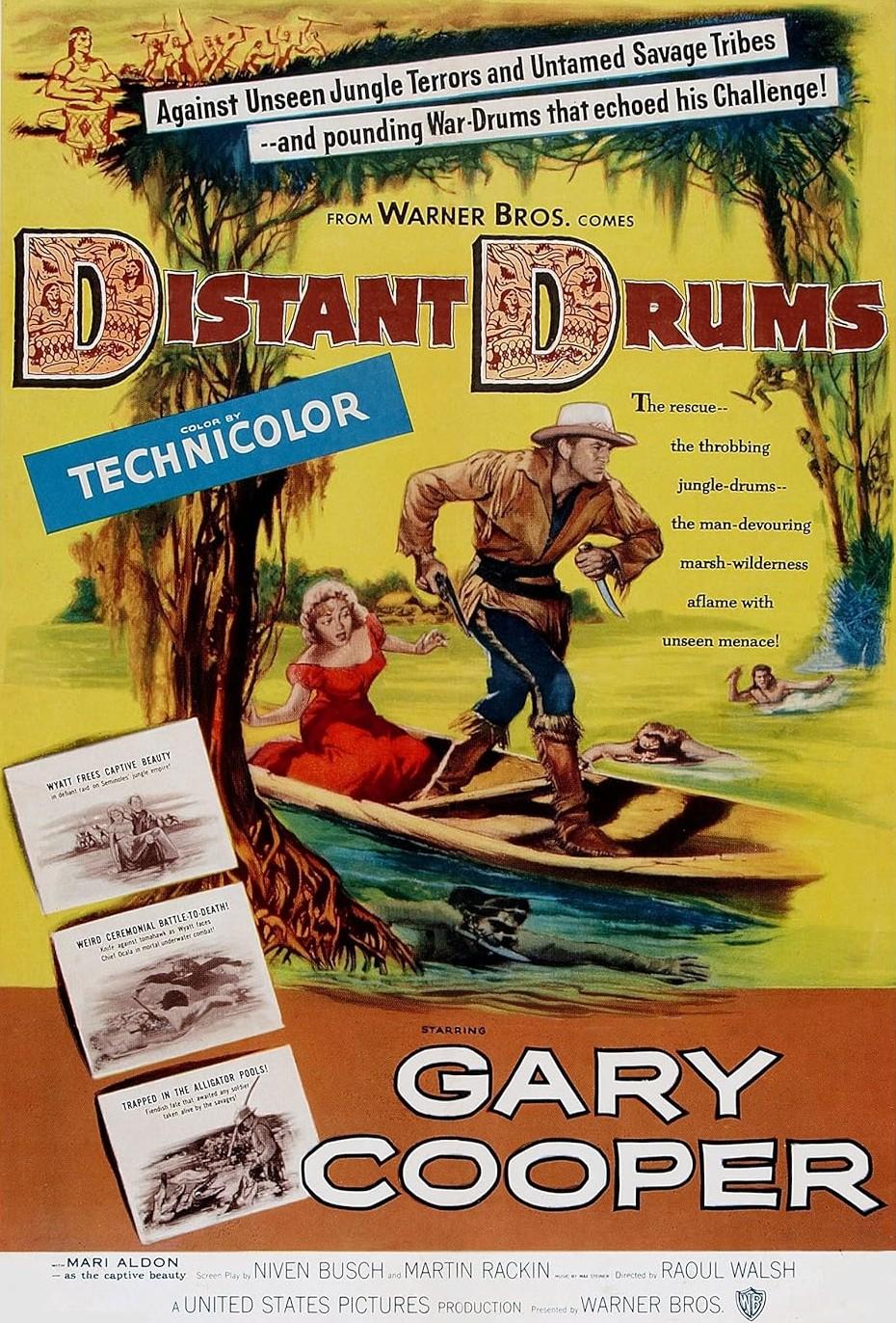 Distant Drums (1951) Cover
