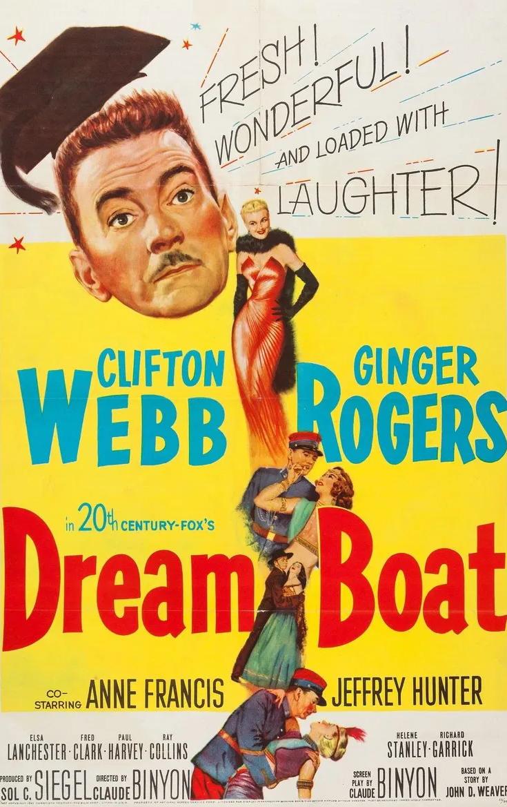Dreamboat (1952) Cover