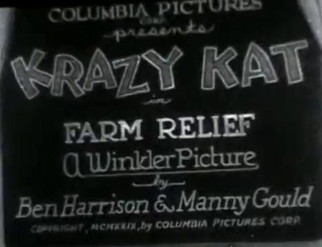 Farm Relief (1929) Cover