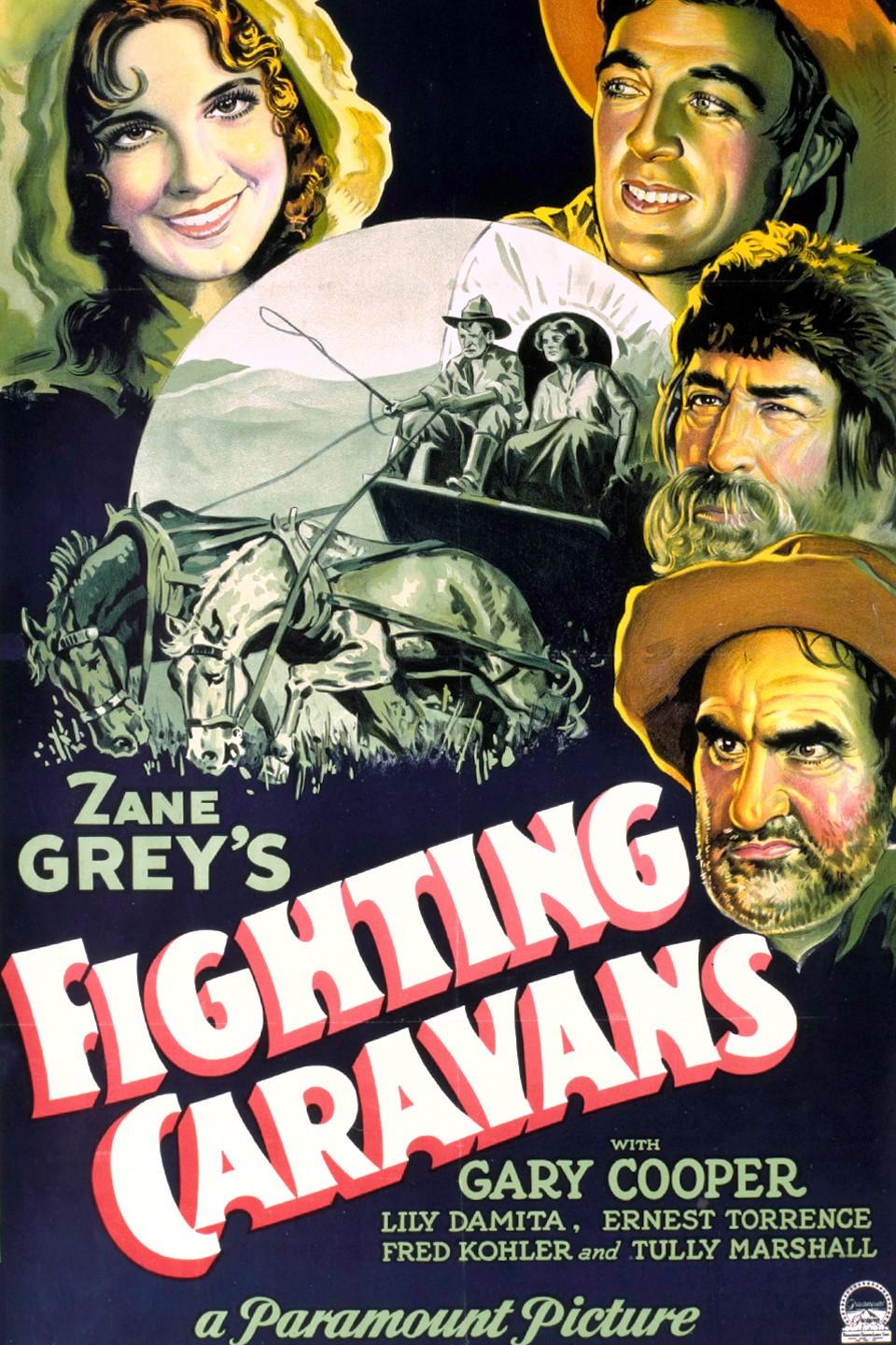 Fighting Caravans (1931) Cover