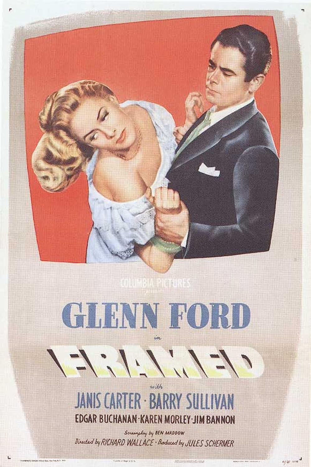 Framed (1947) Cover