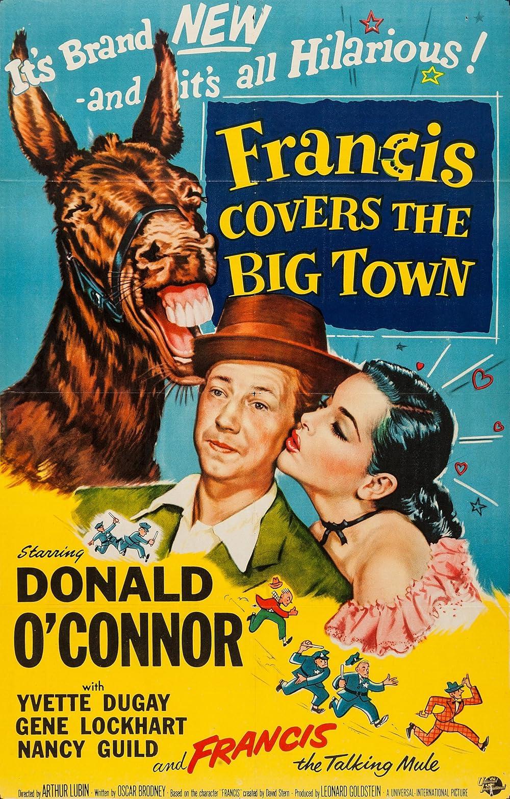 Francis Covers the Big Town (1953) Cover
