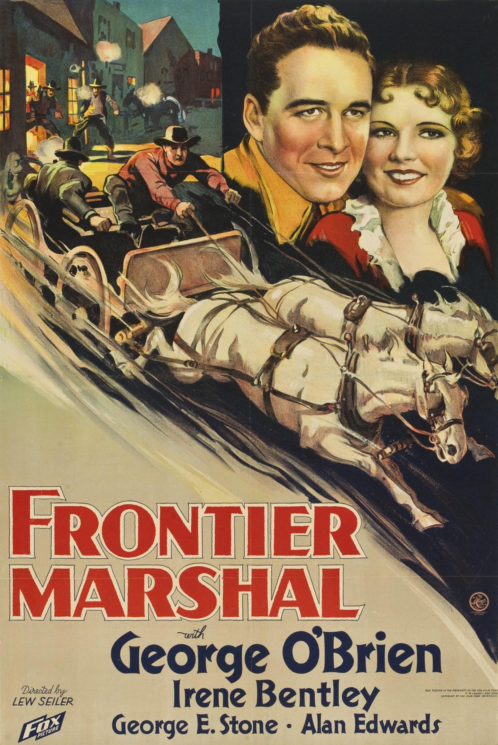 Frontier Marshal (1939) Cover