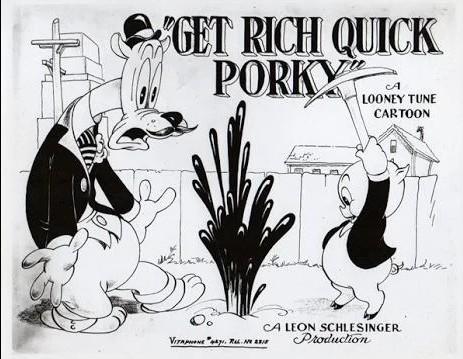 Get Rich Quick Porky (1937) Cover