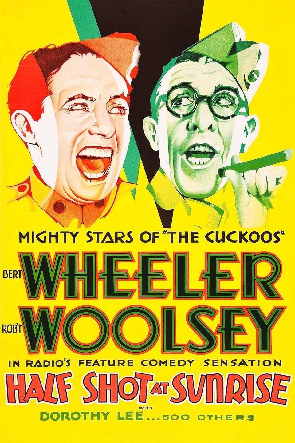 Half Shot at Sunrise (1930) Cover