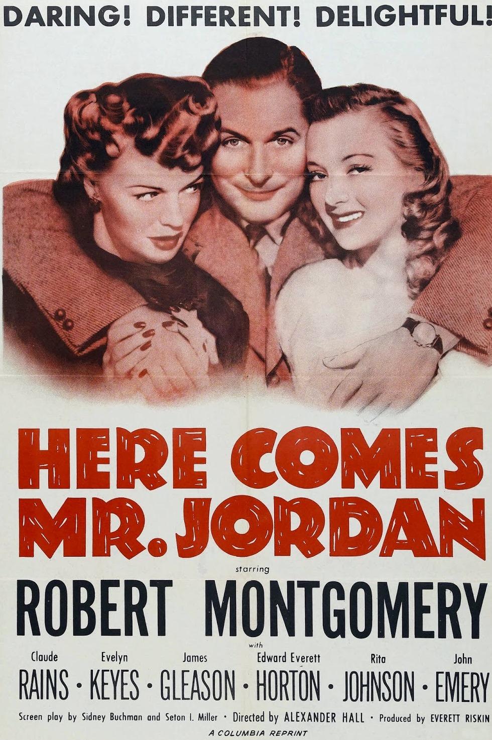 Here Comes Mr. Jordan (1941) Cover