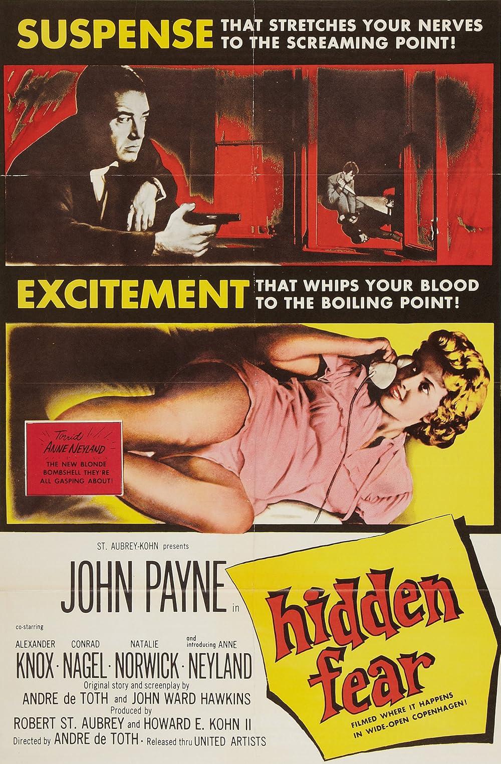 Hidden Fear (1957) Cover
