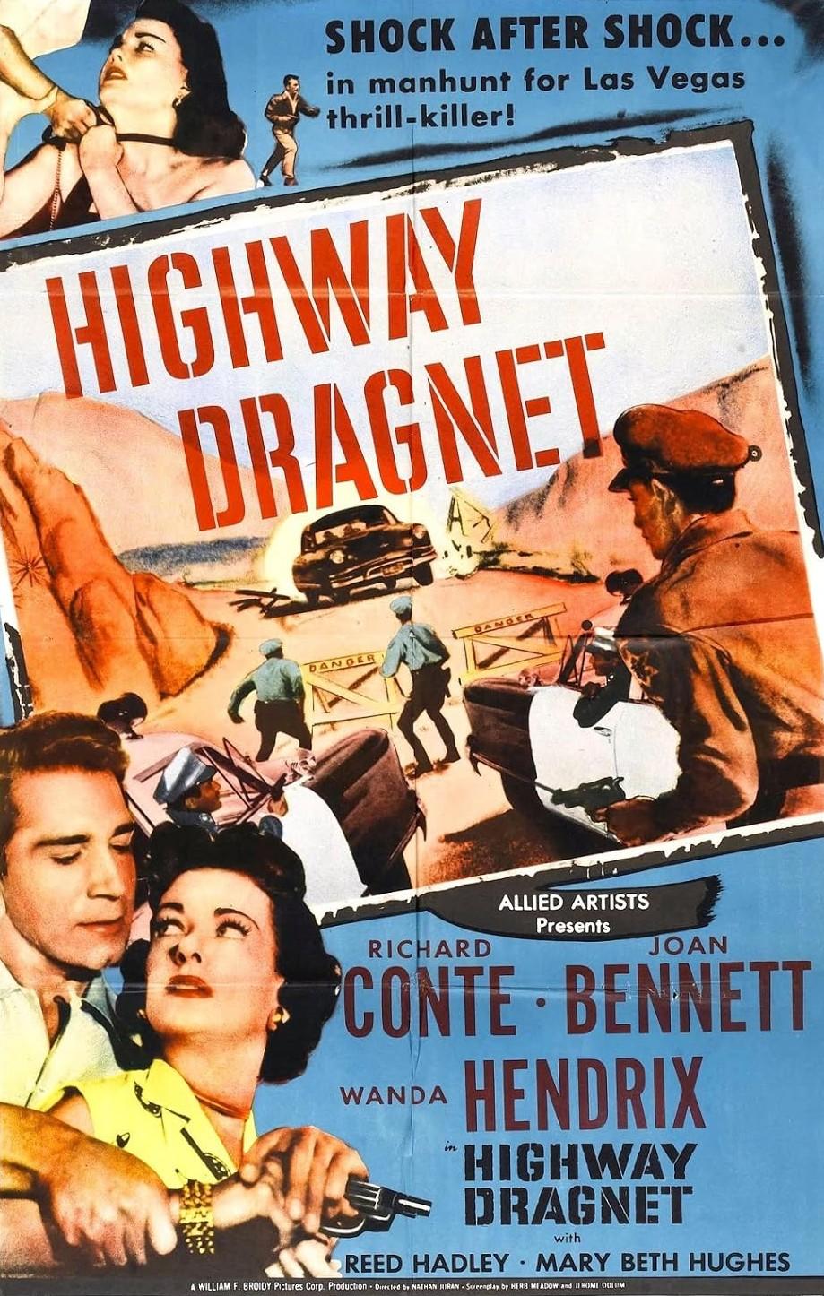 Highway Dragnet (1954) Cover