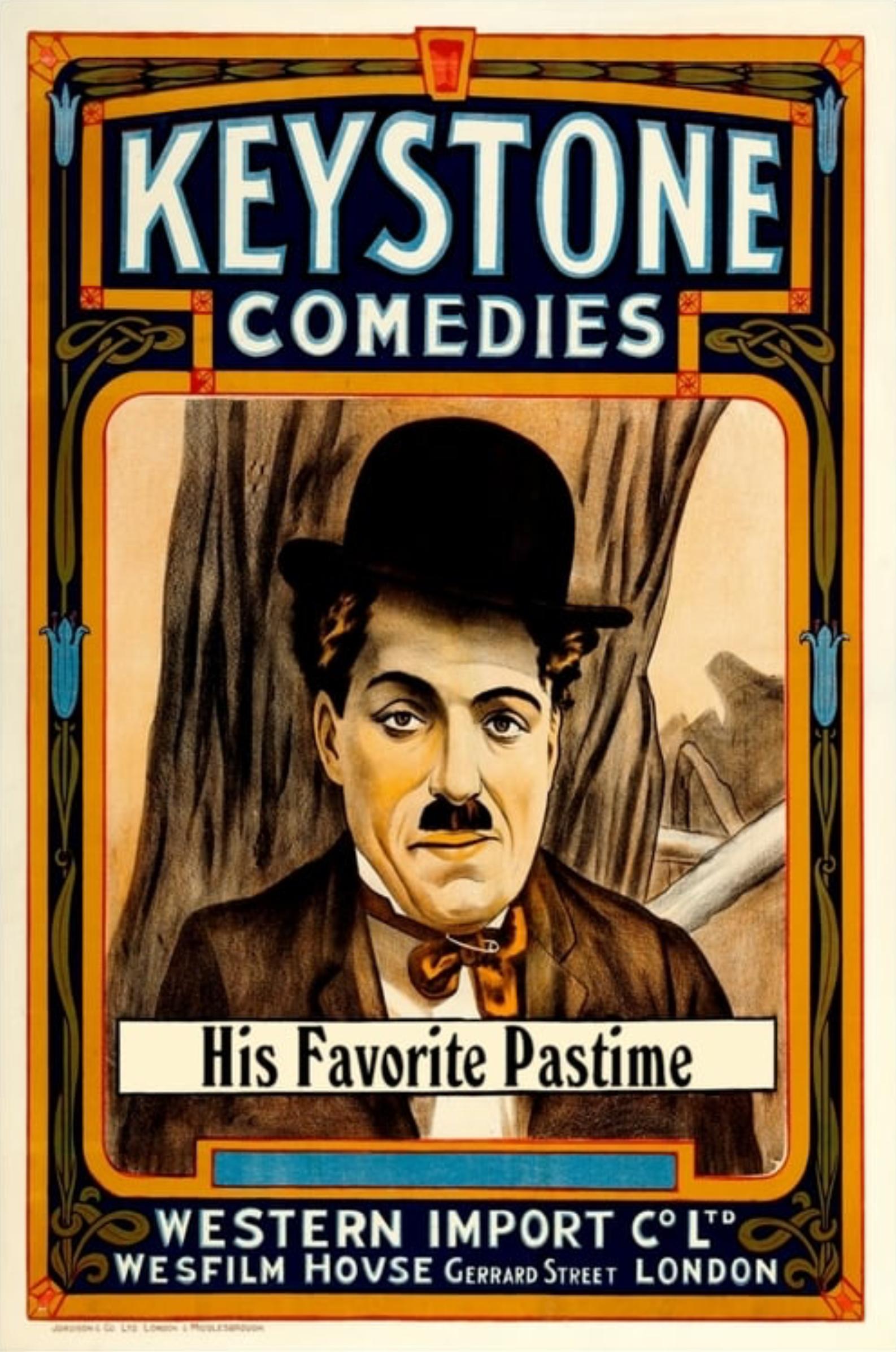 His Favorite Pastime (1914) Cover