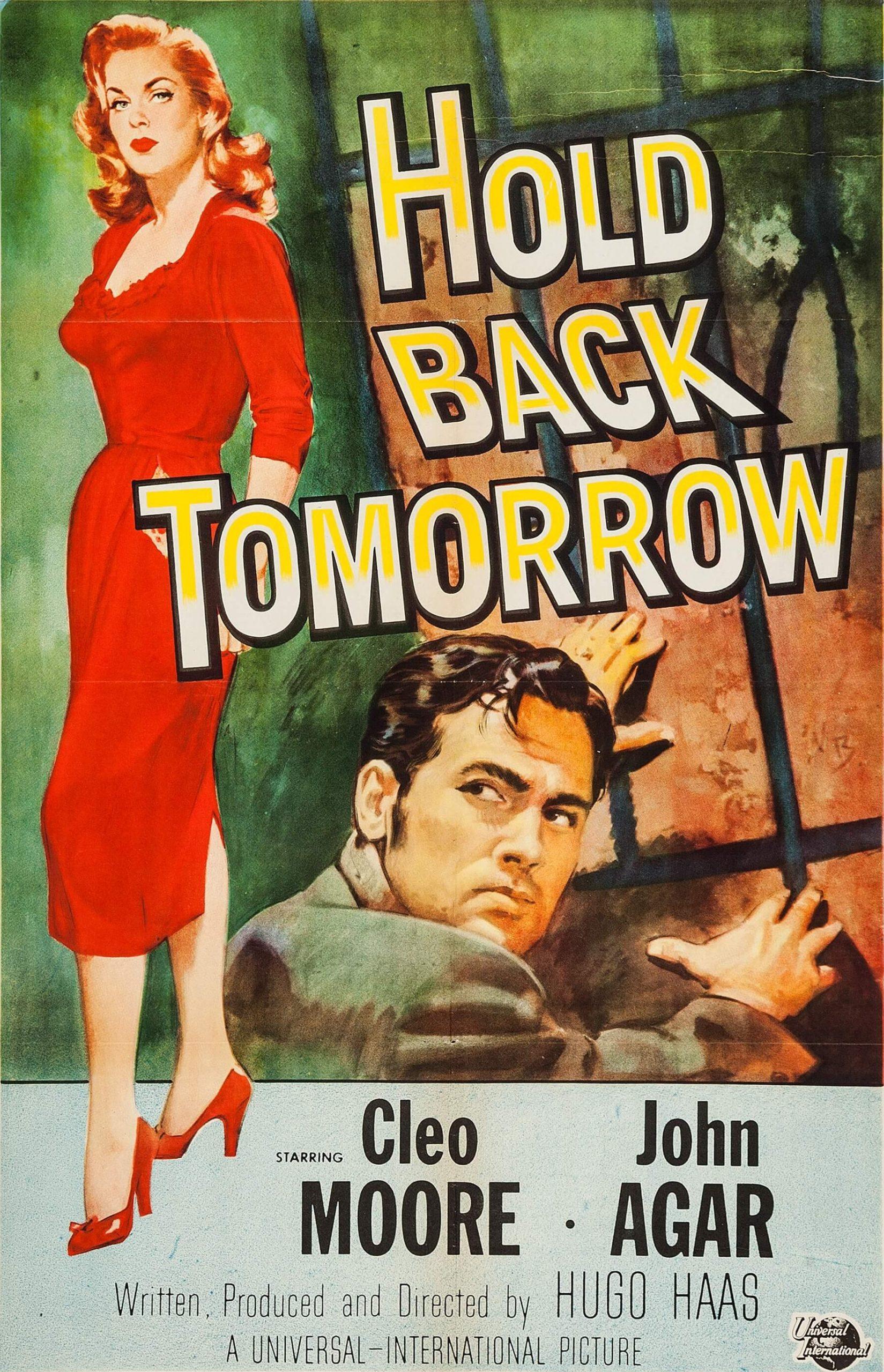 Hold Back Tomorrow (1955) Cover