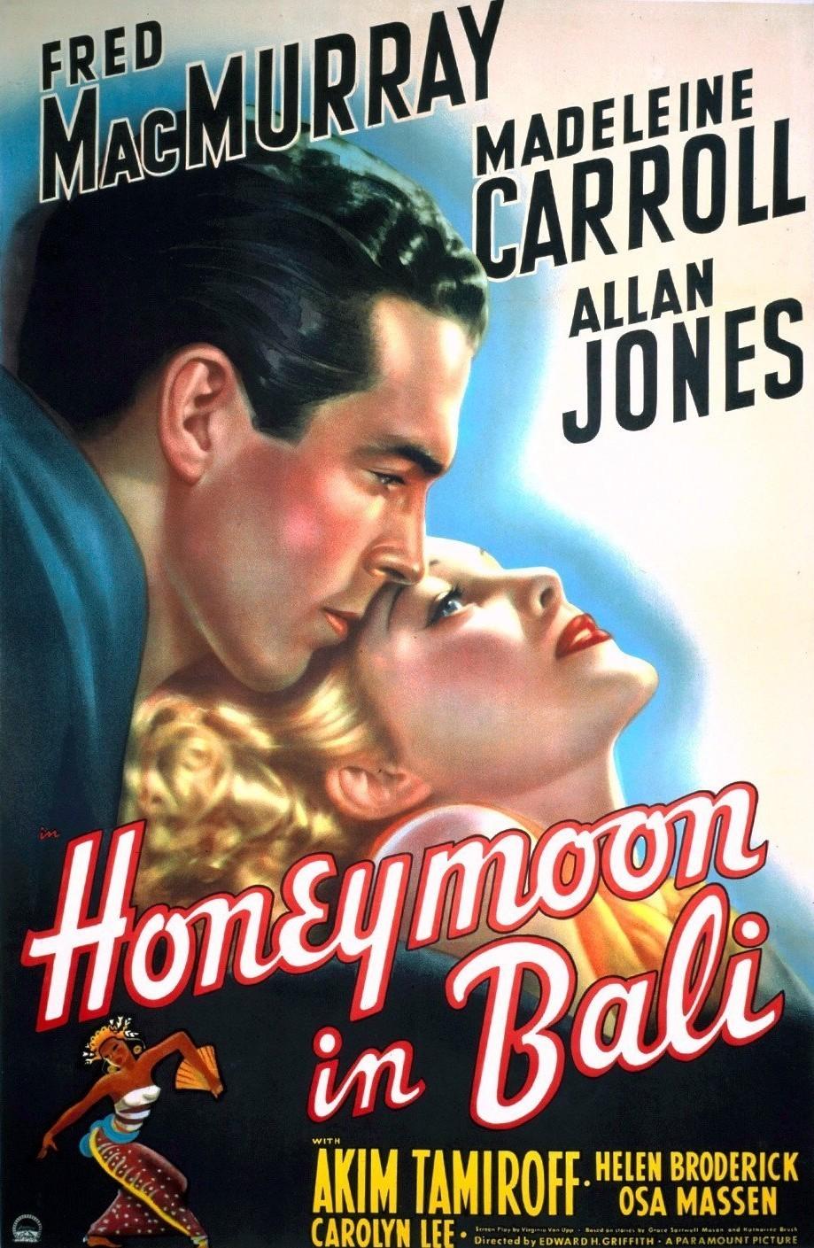 Honeymoon in Bali (1939) Cover