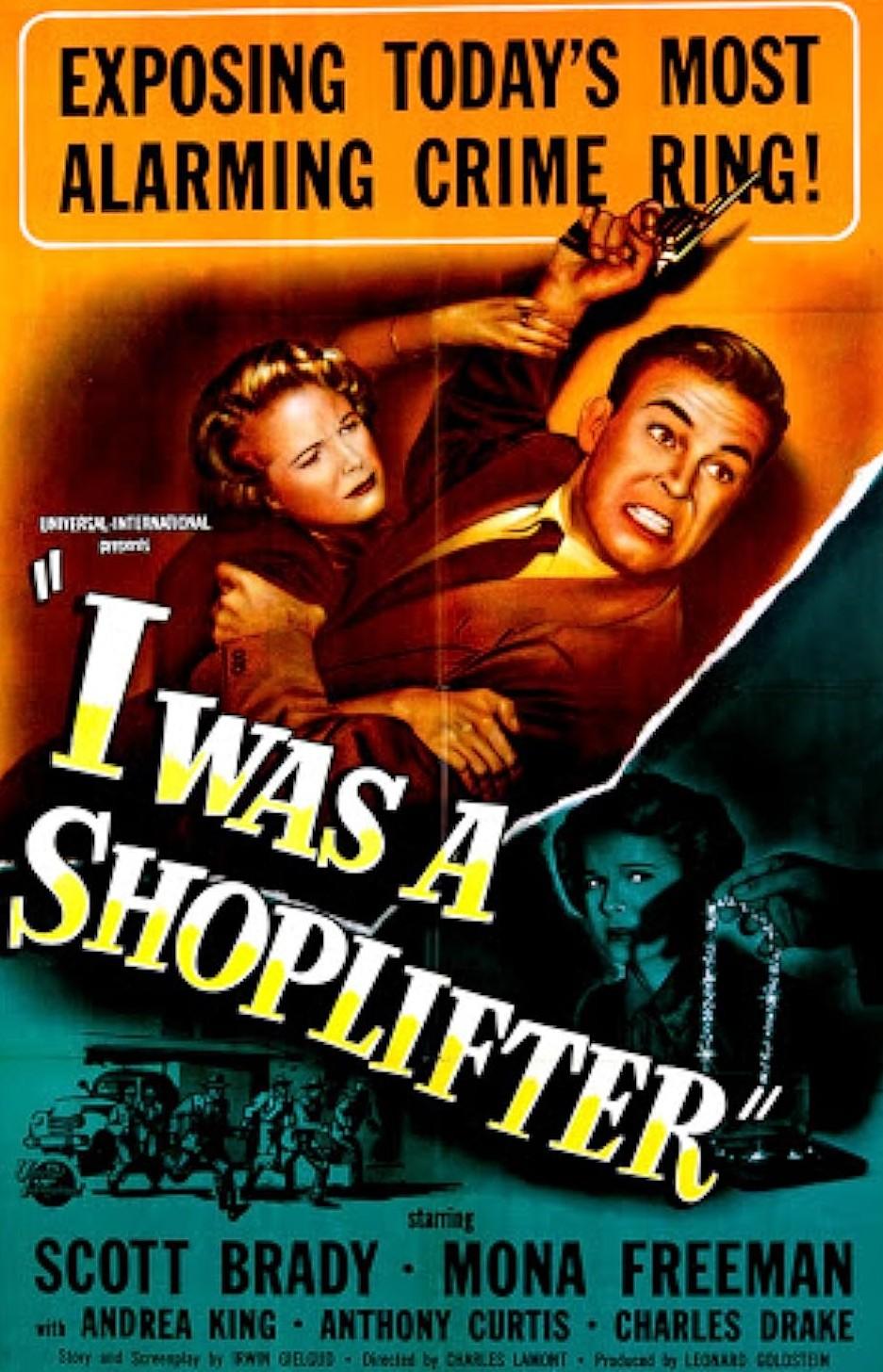 I Was a Shoplifter (1950) Cover