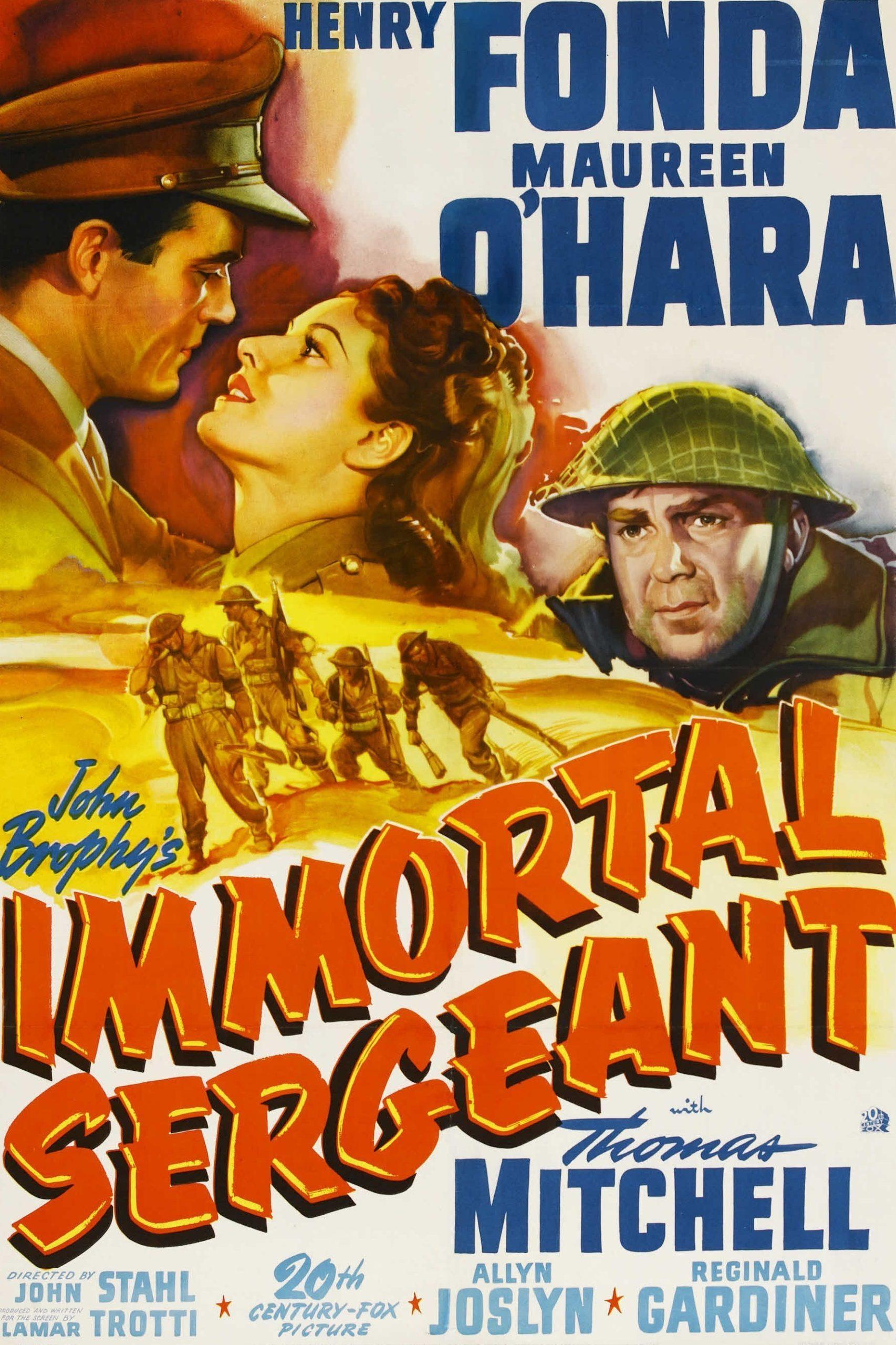 Immortal Sergeant (1943) Cover