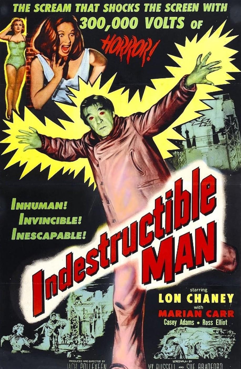 Indestructible Man (1956) Cover