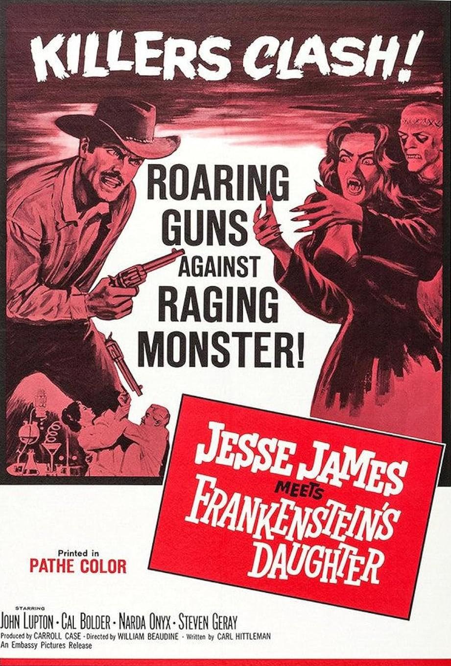 Jesse James Meets Frankenstein’s Daughter (1966) Cover