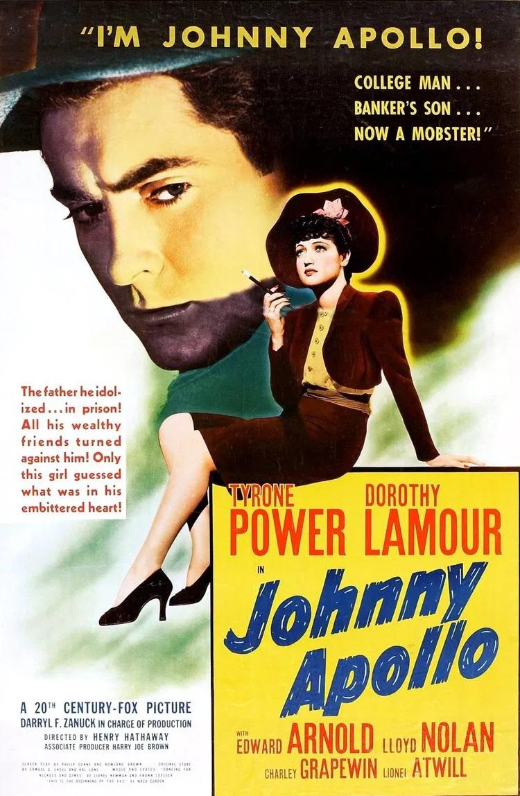 Johnny Apollo (1940) Cover