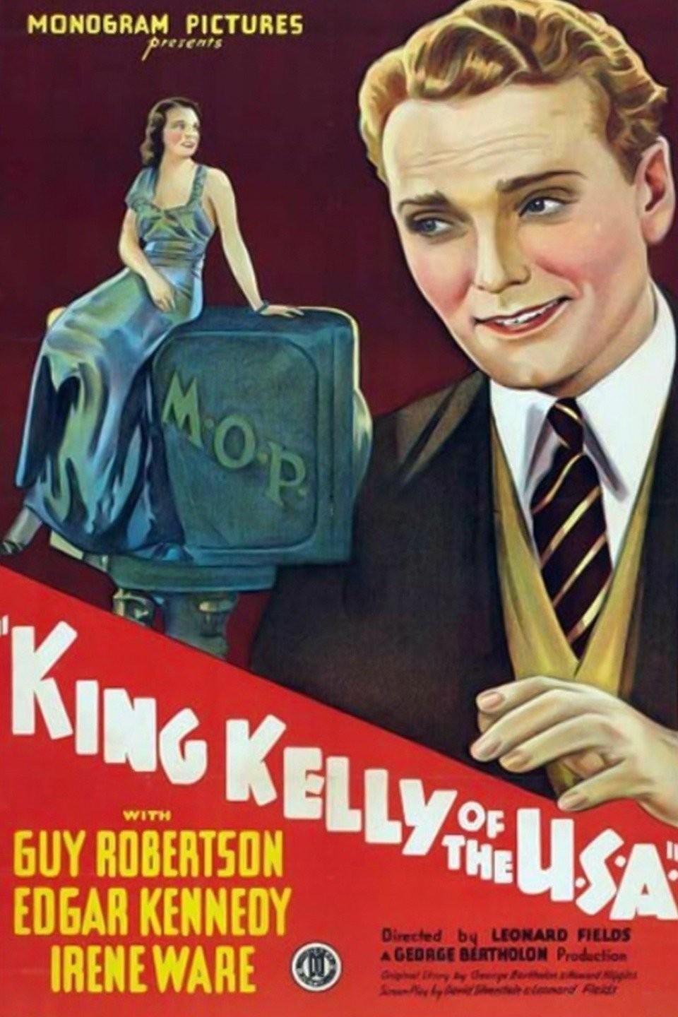 King Kelly of the U.S.A. (1934) Cover