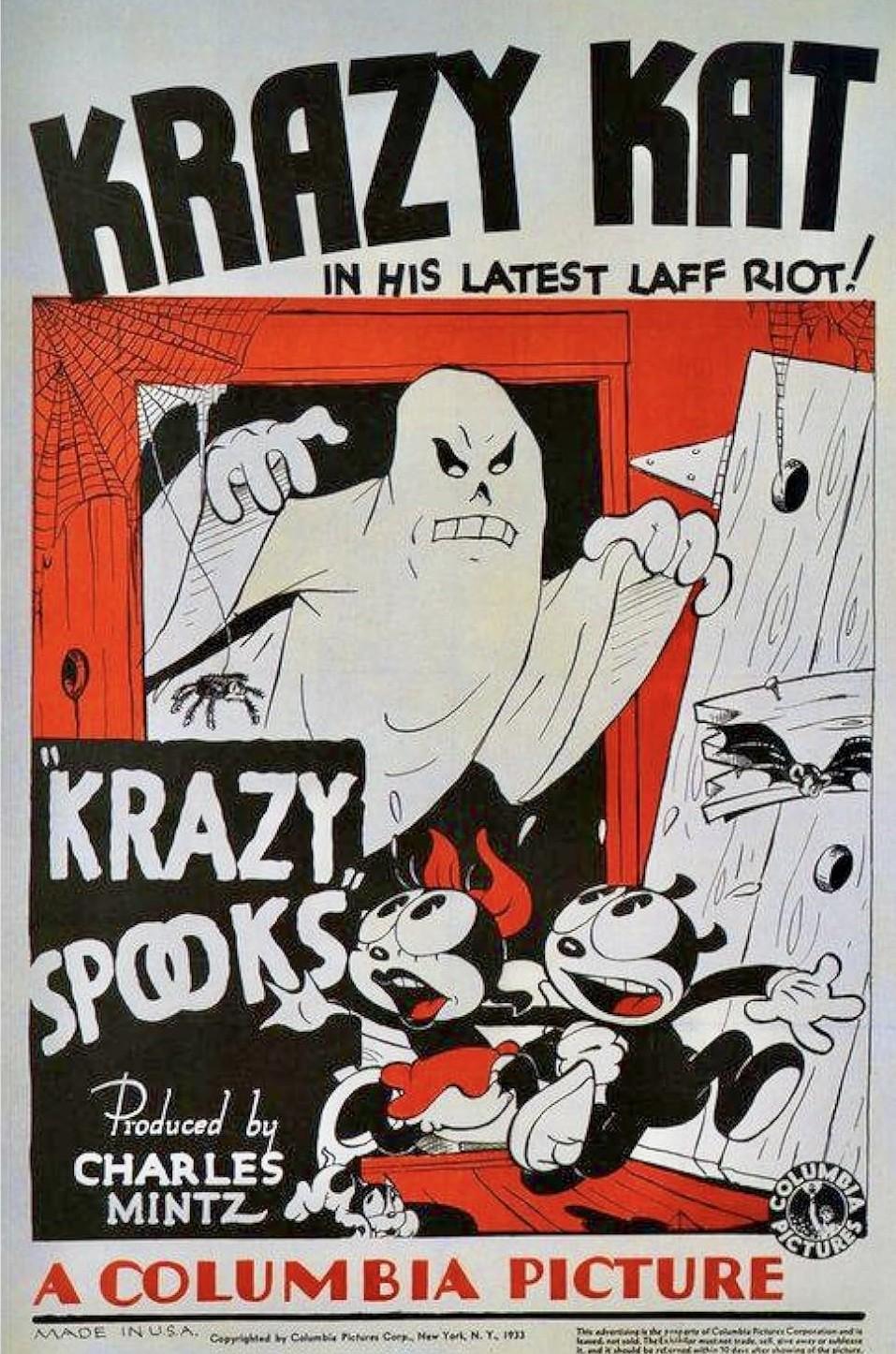 Krazy Spooks (1933) Cover