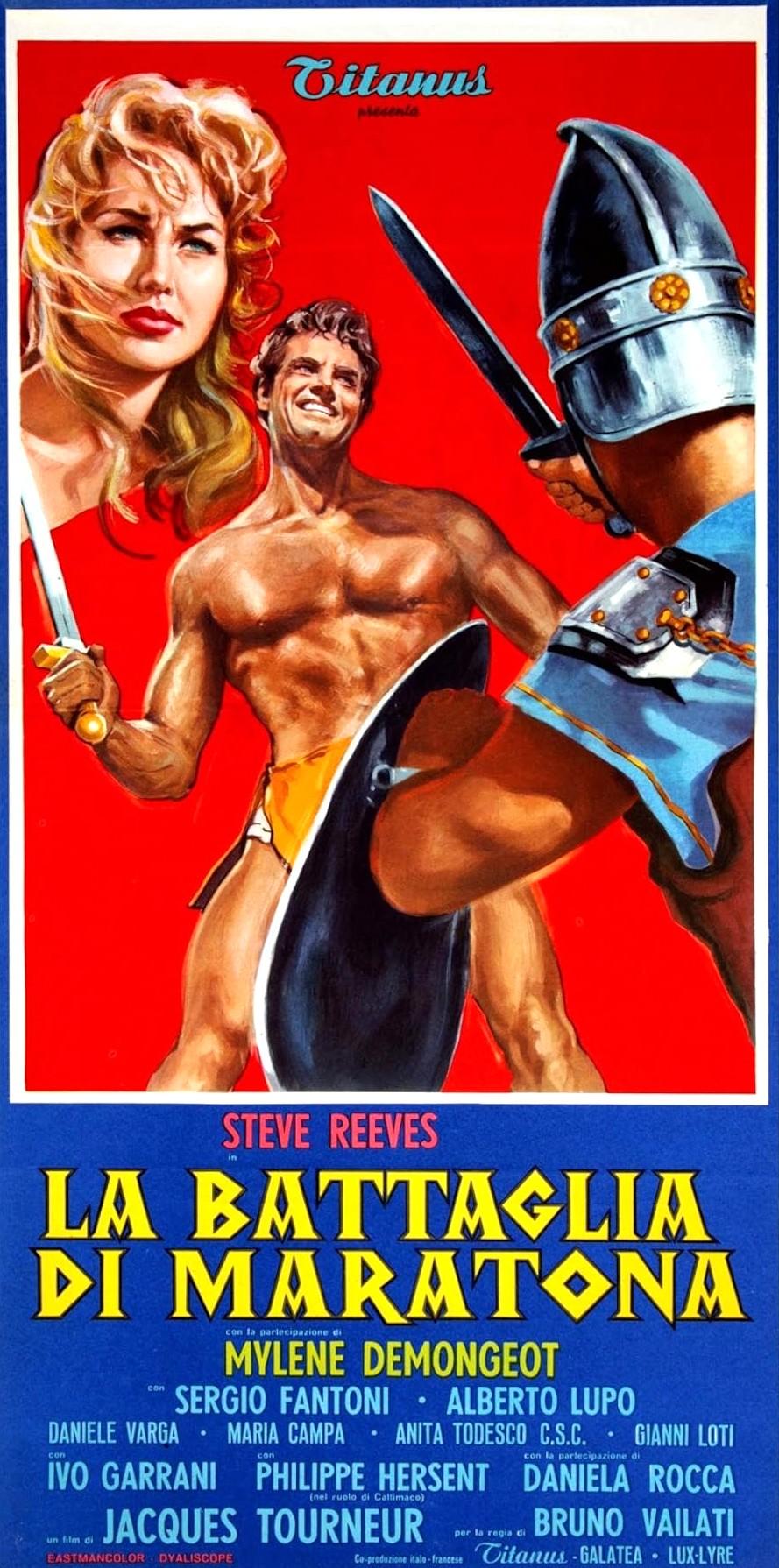 La battaglia di Maratona (1959) Cover