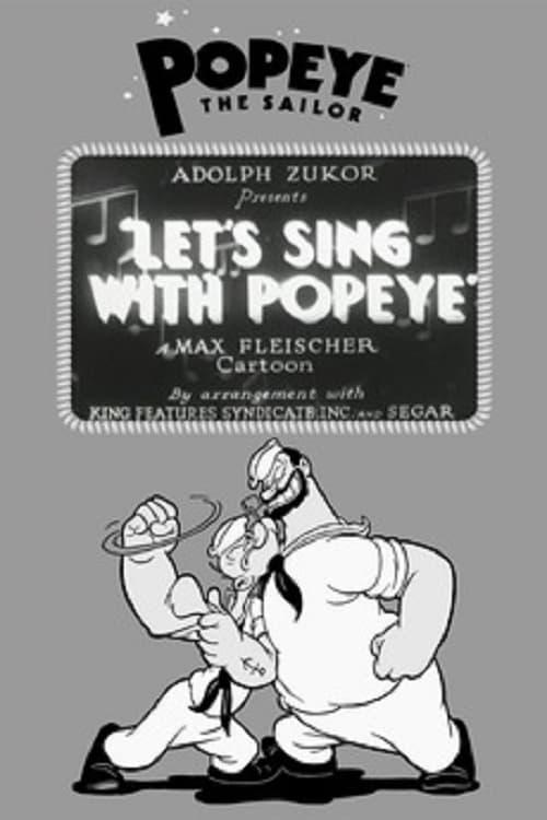 Let’s Sing with Popeye (1934) Cover