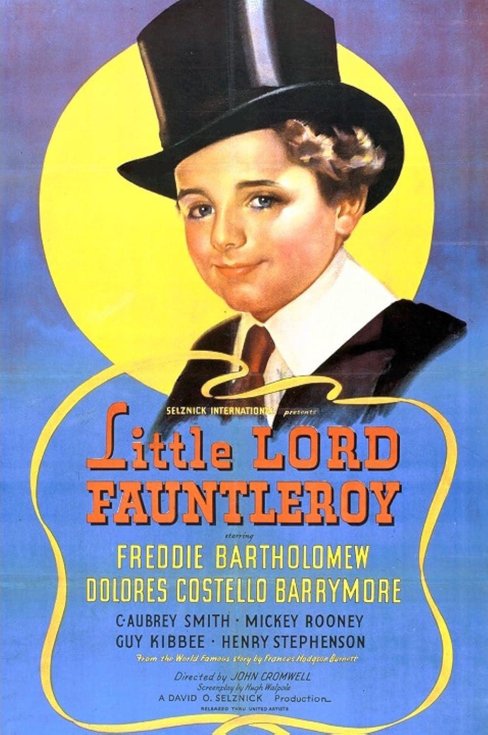 Little Lord Fauntleroy (1936) Cover