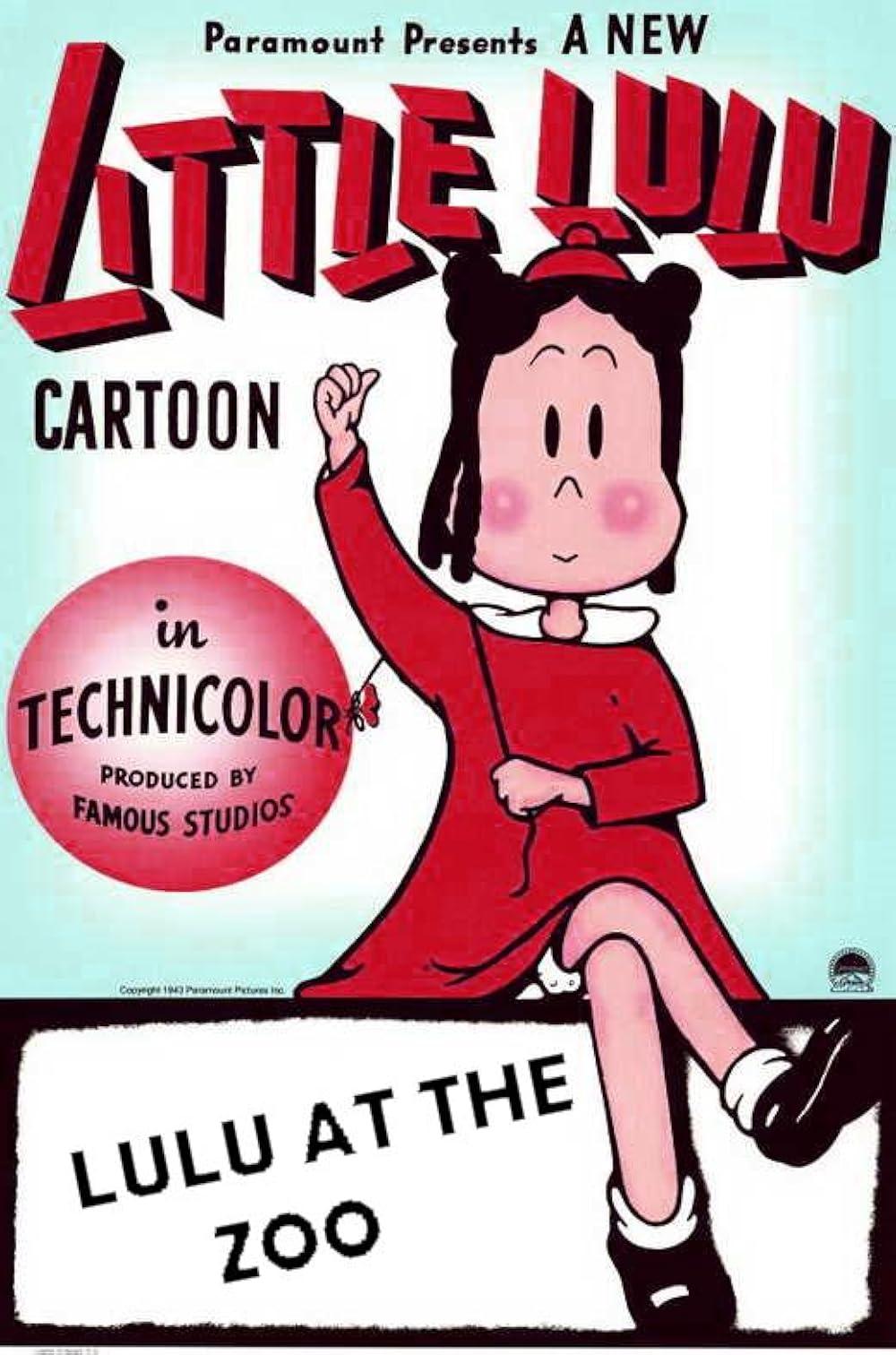 Lulu at the Zoo (1944) Cover