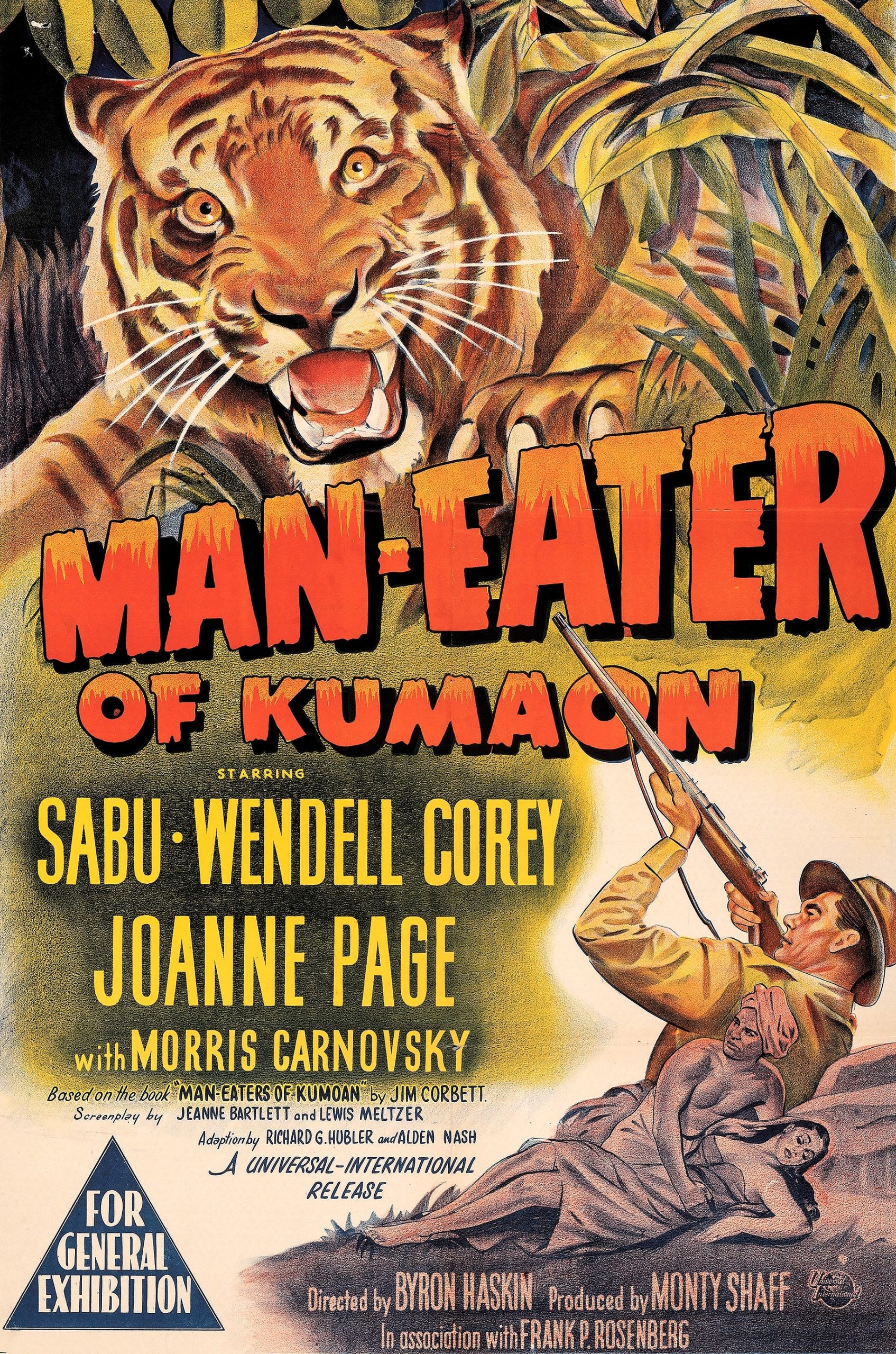 Man-Eater of Kumaon (1948) Cover